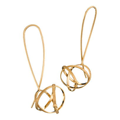 Mobius Wishbone Earring (sm) 

22K gold vermeil
ERWH09-G
